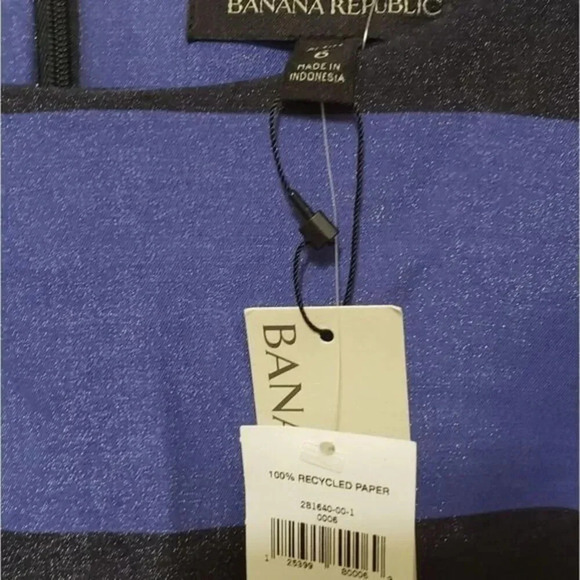 Banana Republic Peplum Top‎ Size Petite 6 NWT - Picture 3 of 4